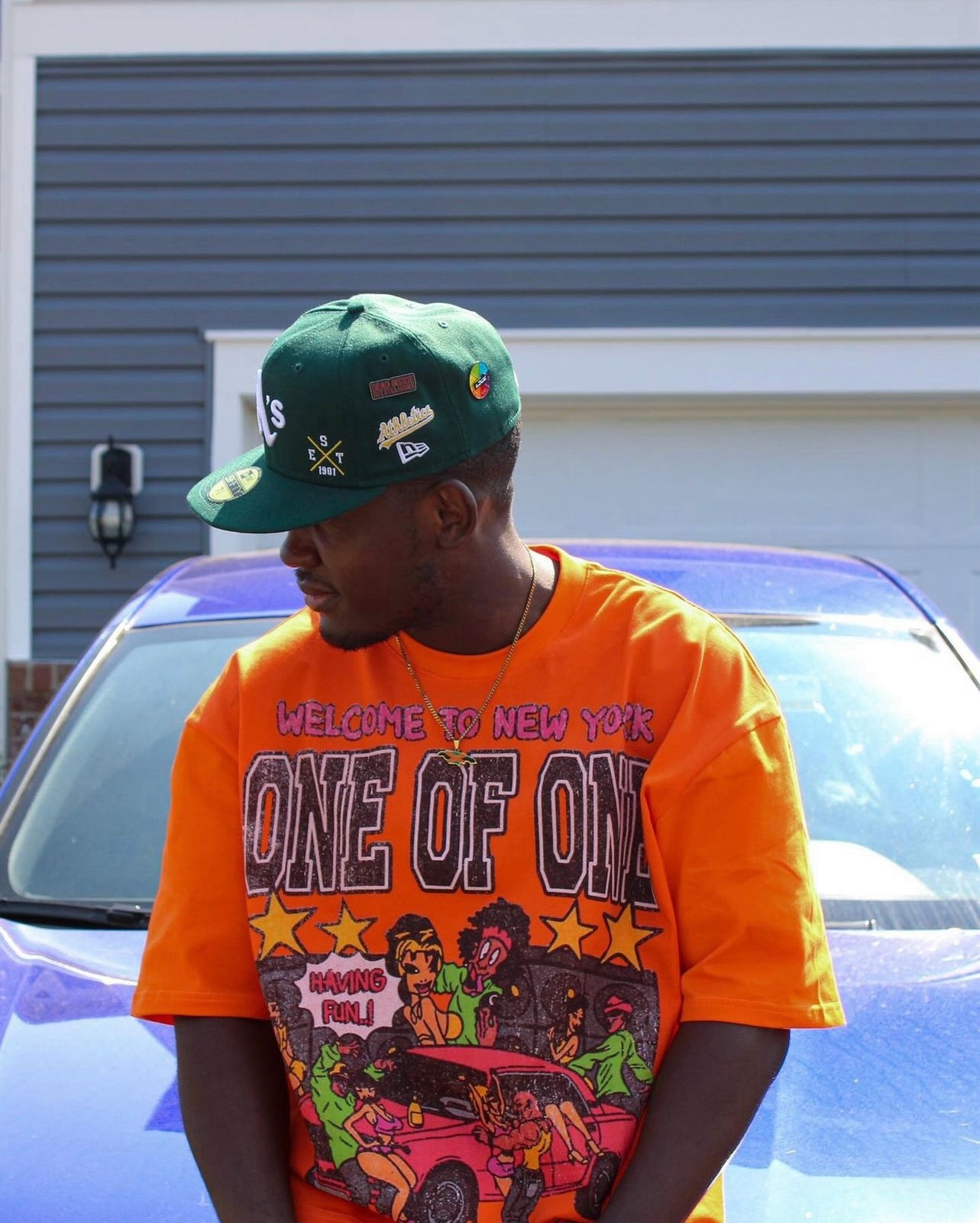 ORANGE LOTP TEE